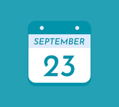 23 Eylül Tek Gün Takvimi, 23 Eylül