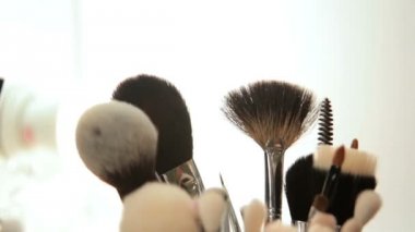 Araçlar ve gadget'lar iyon bir güzellik salonu yakın çekim