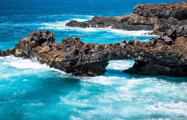 Magnífica piscina natural en la isla de Tenerife —  Fotos de Stock