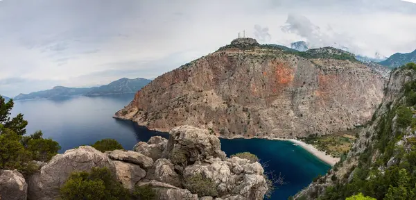 The Butterfly Valey vicino a Oludeniz, Fethiye Turchia . — Foto Stock