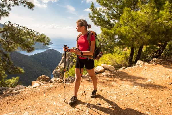 Giovane ragazza sportiva in Turchia — Foto Stock