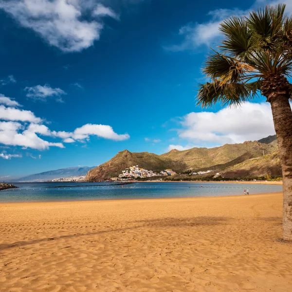Spiaggia Playa de las Teresitas, Tenerife — Foto Stock