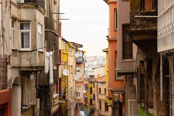 Quartier pauvre Fatih à Istanbul, Turquie — Photo