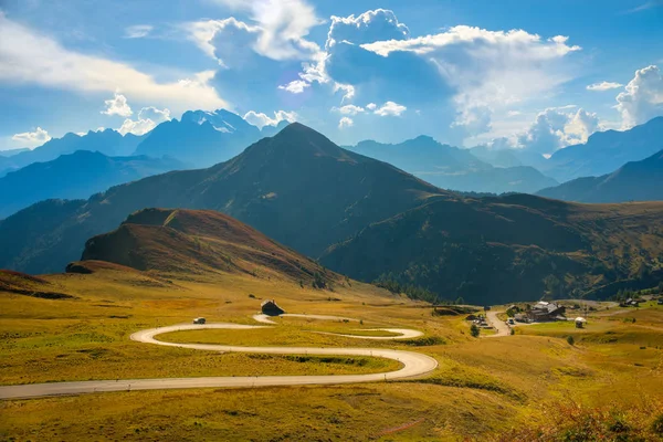 Summer view Passo Giau Dolomites, Italy, Europe — Stock Photo, Image