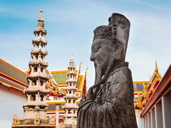 Wat Pho en Bangkok, hito de Tailandia —  Fotos de Stock