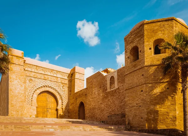 Kasbah von udayas festung in rabat marokko — Stockfoto