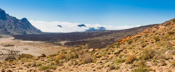 Lava paisaje Teide volcán Tenerife Canarias —  Fotos de Stock