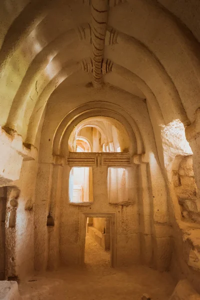 Cave church in Cappadocia, Turkey — Stock Photo, Image