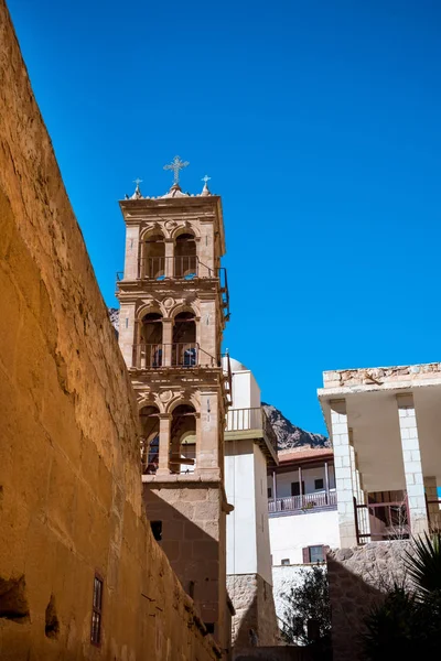 Iglesia y monasterio en Santa Catalina Egipto, Sinaí — Foto de Stock
