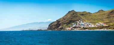 Santa Cruz de Tenerife Kanarya Adaları, Ispanya yakınında San Andres güzel manzarası