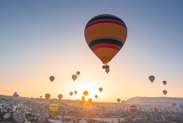 Cappadocia ballon repülése — Stock Fotó