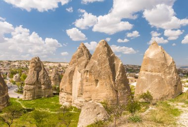 Goreme Ulusal Parkı ve Kapadokya Kaya Alanları, volkanik manzara