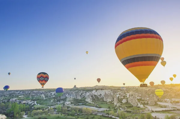 Cappadocia balloon flight — Stock Photo, Image