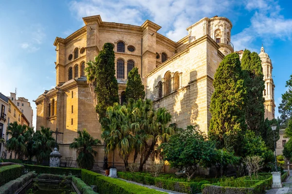 Catedral de Málaga en Andalucía Costa del Sol resort España — Foto de Stock