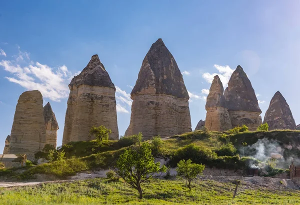 aşk Vadisi Göreme Kapadokya Türkiye yaz