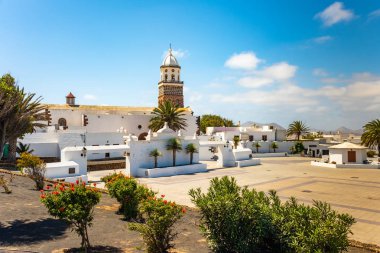 Teguise, Lanzarote, Kanarya Adası 'nın ana meydanı.