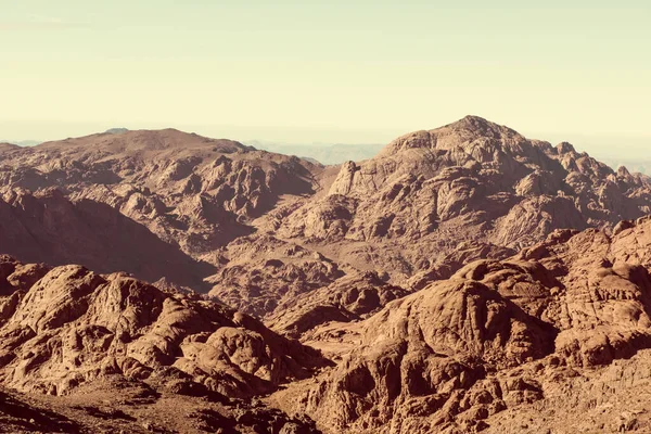 Montagna nel deserto del Sinai Egitto — Foto Stock