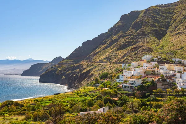 Piękny widok Igueste de San Andres małej wsi na Teneryfie Wyspy Kanaryjskie — Zdjęcie stockowe