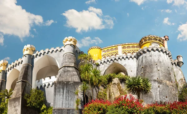 Palacio de Pena en el Parque Nacional de Sintra Portugal — Foto de Stock