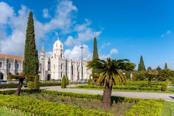 Monasterio histórico Mosteiro dos Jerónimos de Lisboa Portugal — Foto de Stock