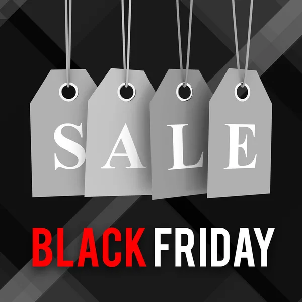 Black Friday Verkauf Quadrat Web Banner — Stockfoto
