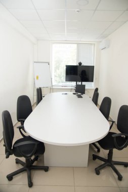 İş toplantısı odası ya da yönetim kurulu odası içleri
