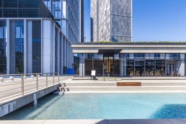 modern iş ofis binası dış