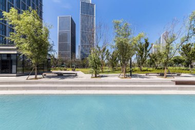 modern iş ofis binası dış