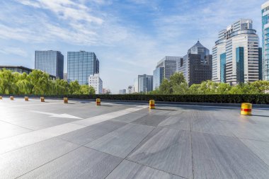Modern iş ofis binası ile boş yere