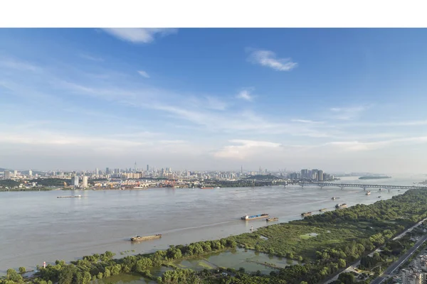Stadt Nanjing Provinz Jiangsu Städtische Baulandschaft — Stockfoto