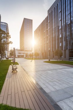 modern iş ofis binası dış