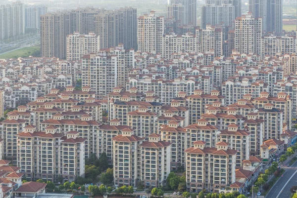 Ev ve bina havadan görünümü