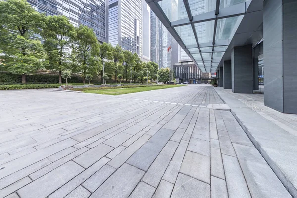 modern bina ve güzel park, Çin.