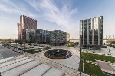 modern iş ofis binası dış