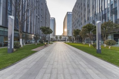 modern iş ofis binası dış