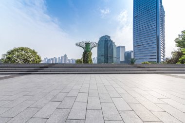 Modern iş ofis binası ile boş yere