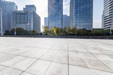 Modern iş ofis binası ile boş yere