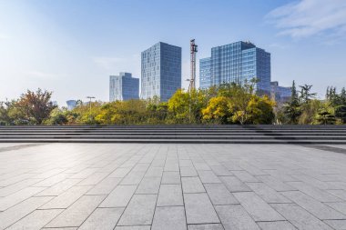 Modern iş ofis binası ile boş yere