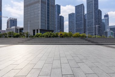 Modern iş ofis binası ile boş yere 