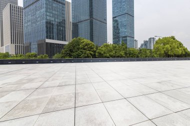 Modern iş ofis binası ile boş yere 