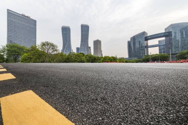 Modern iş ofis binası ile boş yere 