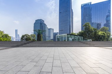 Modern iş ofis binası ile boş yere 