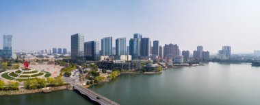 Nanjing Şehri, Jiangsu Eyaleti, şehir inşaat arazisi.