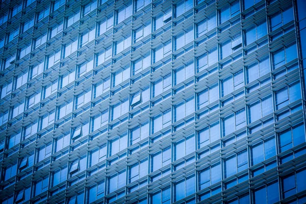 Edificio Uffici Vetro Blu — Foto Stock