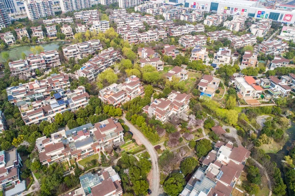 Aerial View Nanjing City Urban Architectural Landscape — Stock Photo, Image