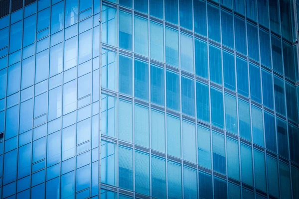 Edifício Escritório Vidro Azul — Fotografia de Stock