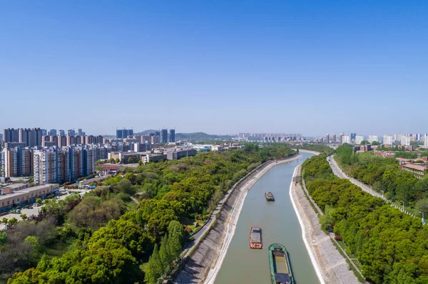 Ciudad Nanjing Provincia Jiangsu Paisaje Urbano Construcción — Foto de Stock