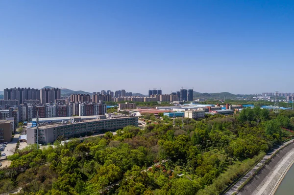 Ciudad Nanjing Provincia Jiangsu Paisaje Urbano Construcción — Foto de Stock