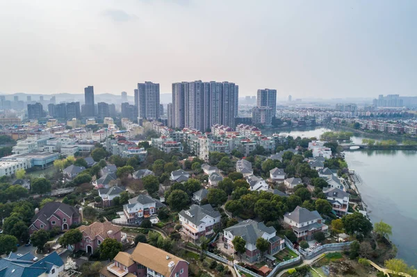 Nanjing City Jiangsu Provinsen Stadsbyggnadslandskap — Stockfoto