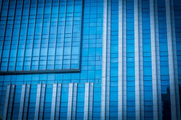 Immeuble Bureaux Verre Bleu — Photo